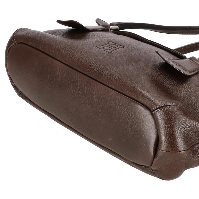 HIROFU ヒロフ/レザートートバッグ/ダークブラウン//Aランク/18