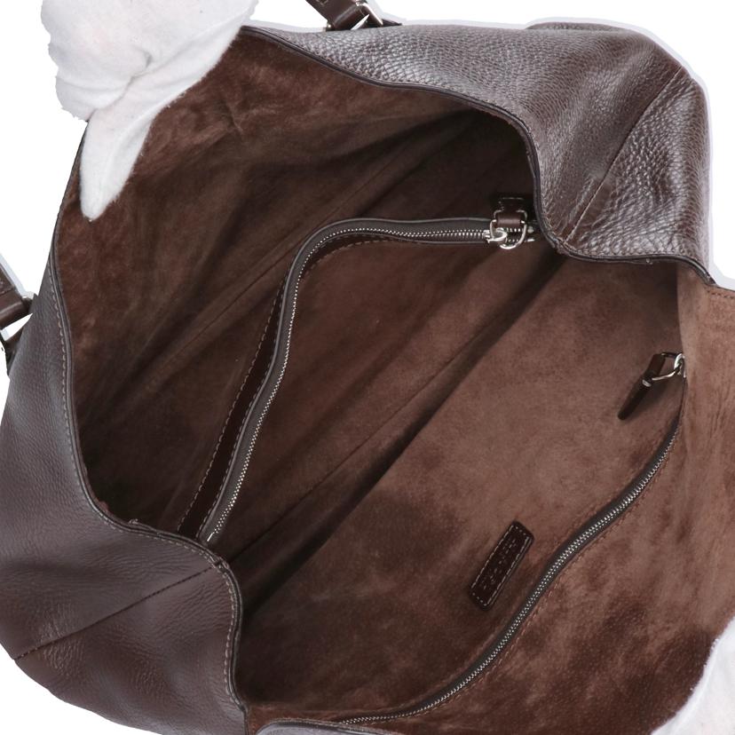 HIROFU ヒロフ/レザートートバッグ/ダークブラウン//Aランク/18