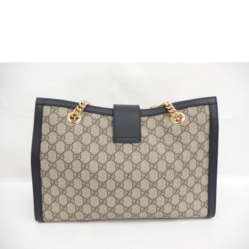 GUCCI グッチ/GGスプリーム パドロック チェーン ショルダー/479197//Aランク/82