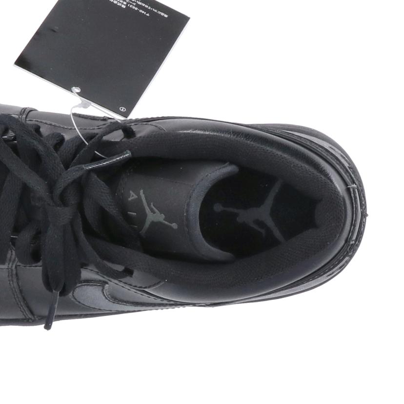 NIKE ナイキ/エアジョーダン/1ロー/スニーカー/ブラック/553558-010//Aランク/18