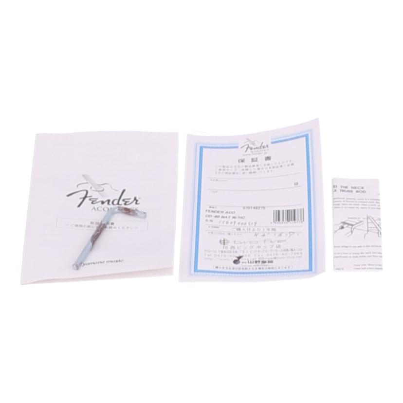 FENDER フェンダー/アコースティックギター/CD-60 NAT//CSD09000519/Bランク/82