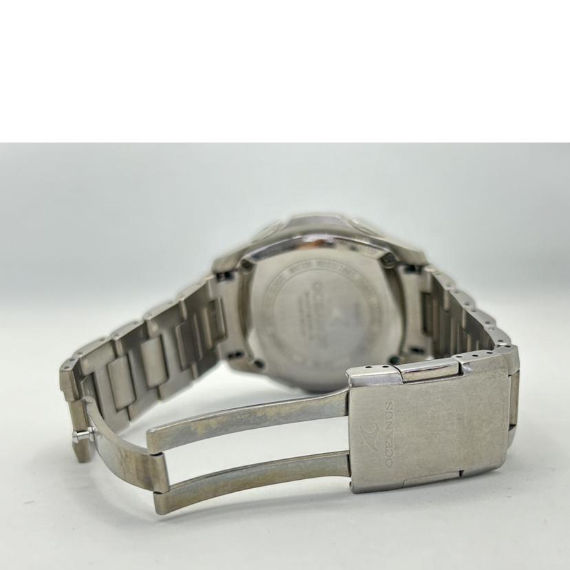 CASIO カシオ/オシアナスクロノグラフ/タフソーラー/OCW-M800//705***/ABランク/75