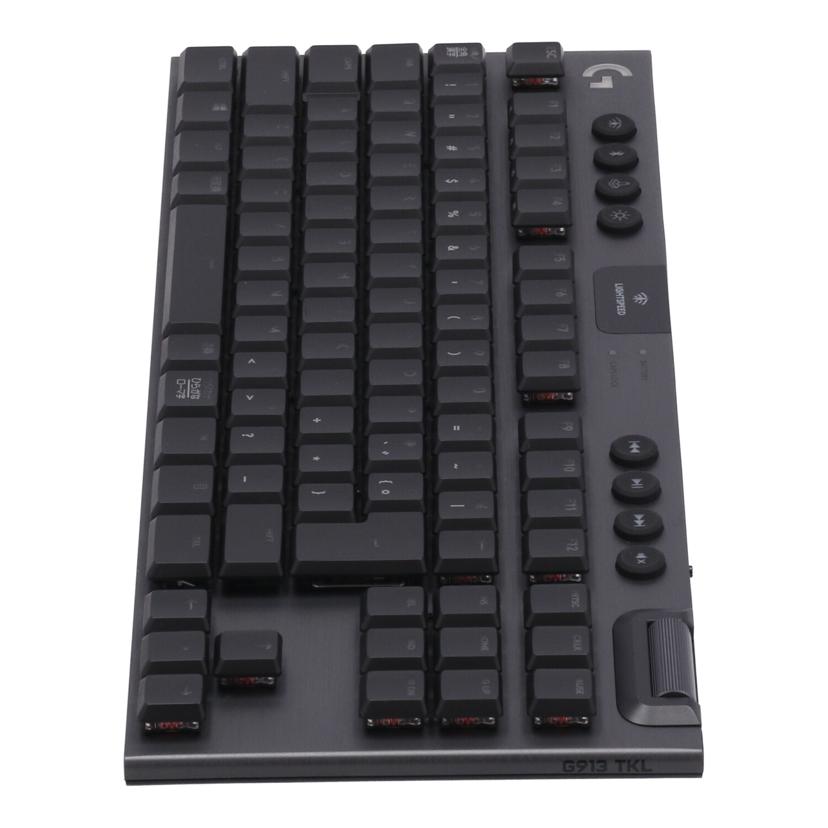 Logicool ロジクール /RGBメカニカルゲーミングキーボード/G913-TKL-LNBK//2139MR019169/Bランク/01