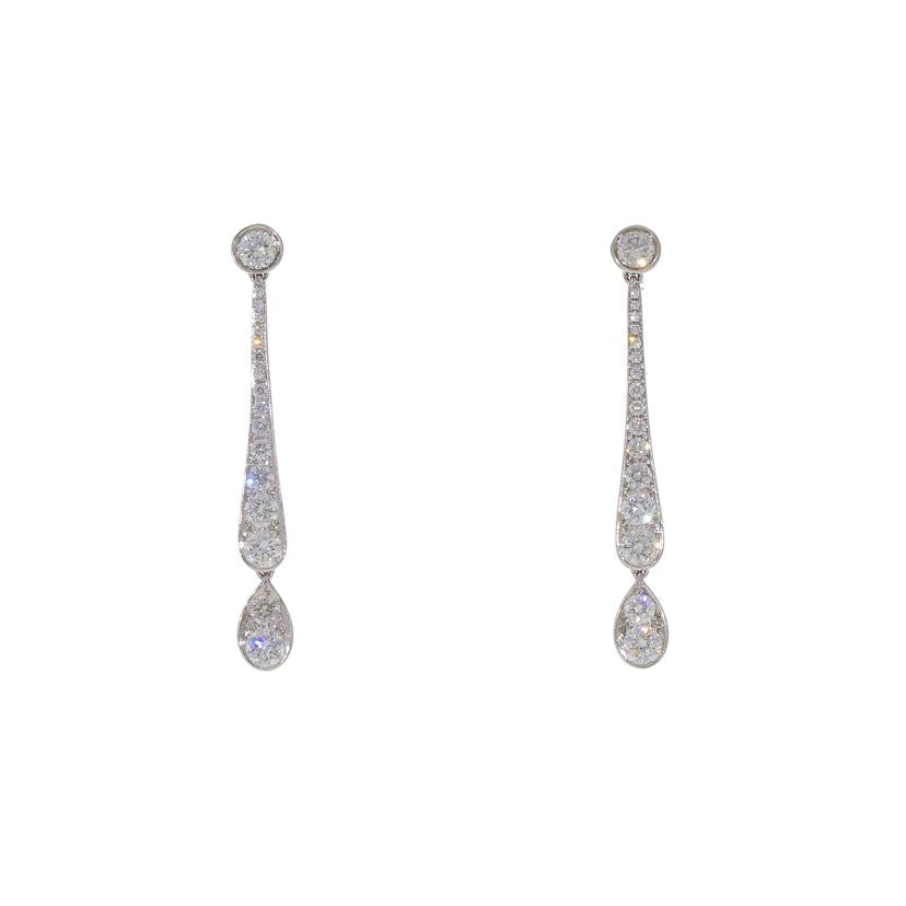 TIFFAY&CO. テイファニー/ジャズドロップピアス/PT950//Bランク/94