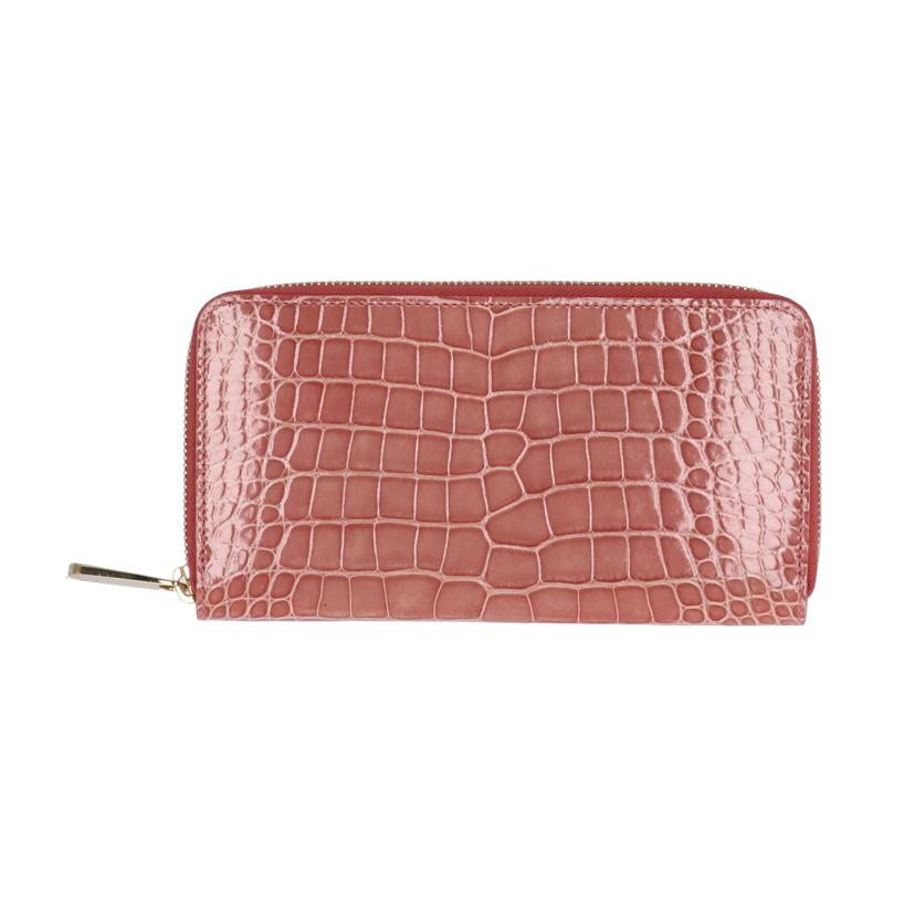 LOUIS VUITTON ルイヴィトン/ジッピーウォレット/アリゲーター/ピンク//MI1*****/Aランク/84