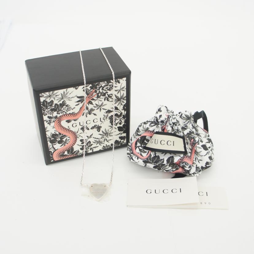 GUCCI グッチ/ハートペンダントネックレス/925/42cm//Aランク/94