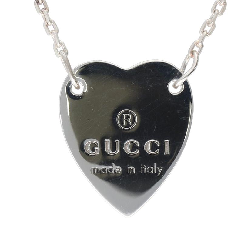 GUCCI グッチ/ハートペンダントネックレス/925/42cm//Aランク/94