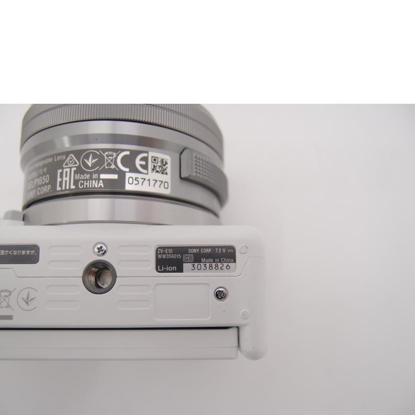 SONY ソニー/ミラーレス一眼レフカメラ パワーズームレンズキット/VLOGCAM ZV-E10L//3038826/Aランク/69