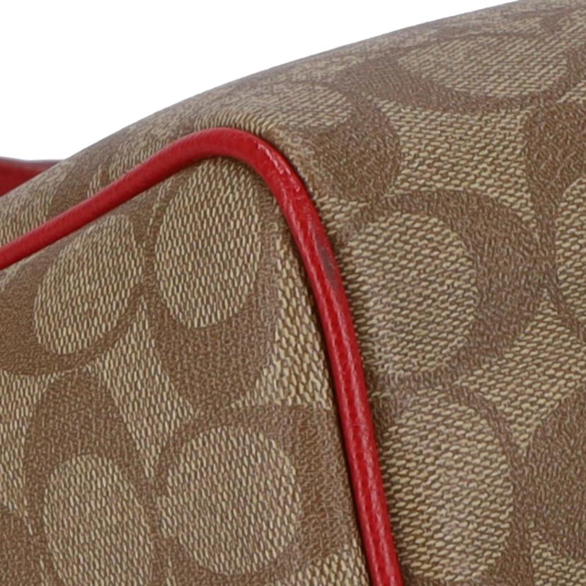 COACH コーチ/ベネットミニサッチェル/PVCシグネチャー2WAYバッグ/F36702//G16**/Aランク/18