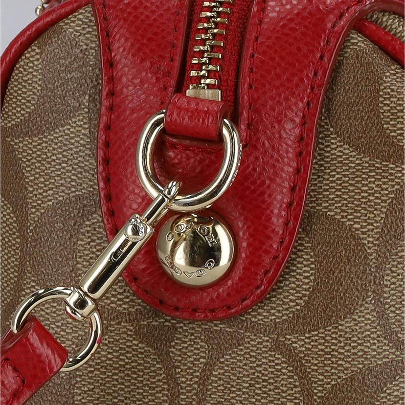 COACH コーチ/ベネットミニサッチェル/PVCシグネチャー2WAYバッグ/F36702//G16**/Aランク/18