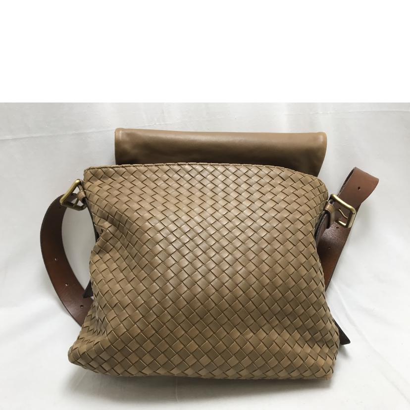 BOTTEGA VENETA ボッテガベネタ/イントレチャートショルダーバッグ/163971//V77*******/Bランク/51