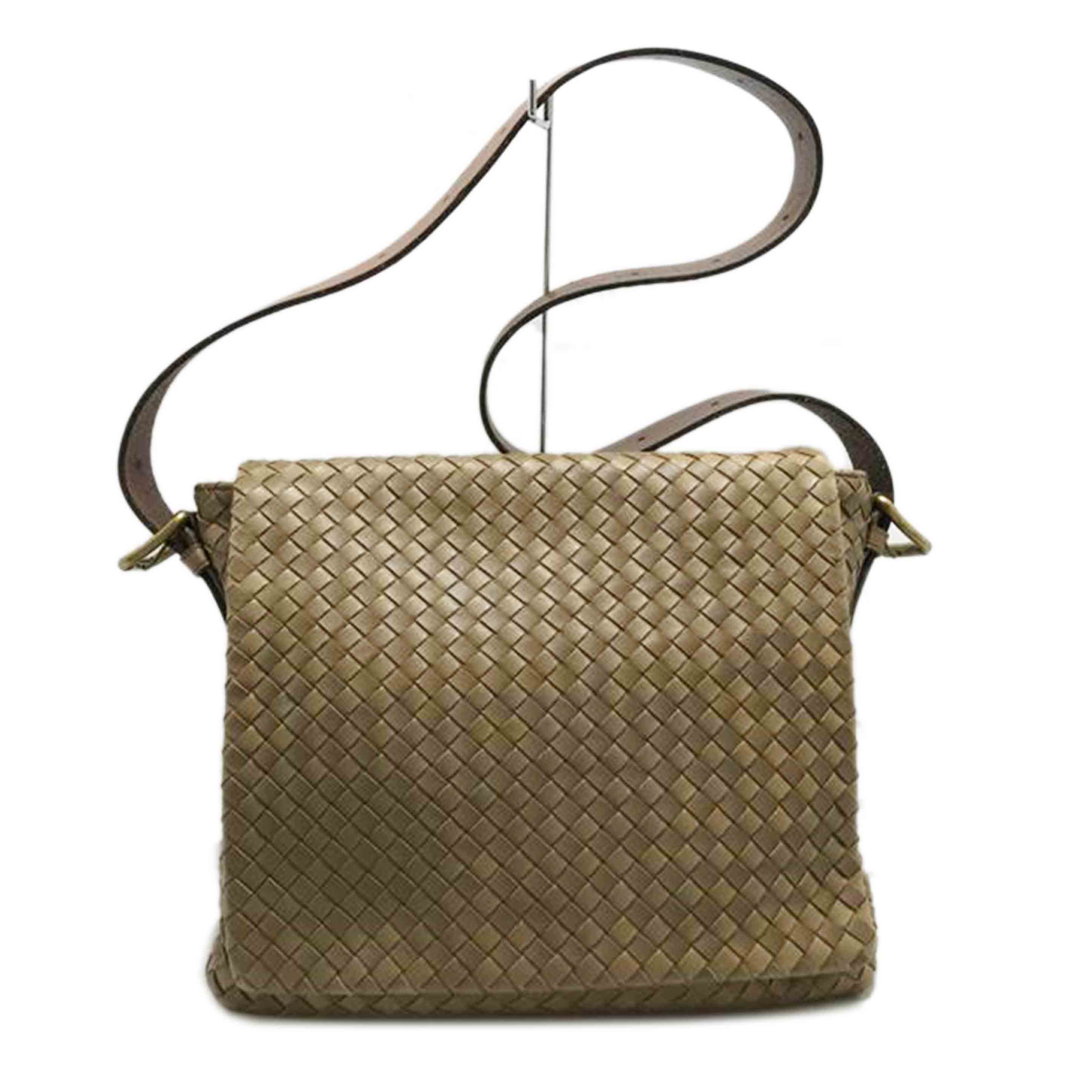 BOTTEGA VENETA ボッテガベネタ/イントレチャートショルダーバッグ/163971//V77*******/Bランク/51