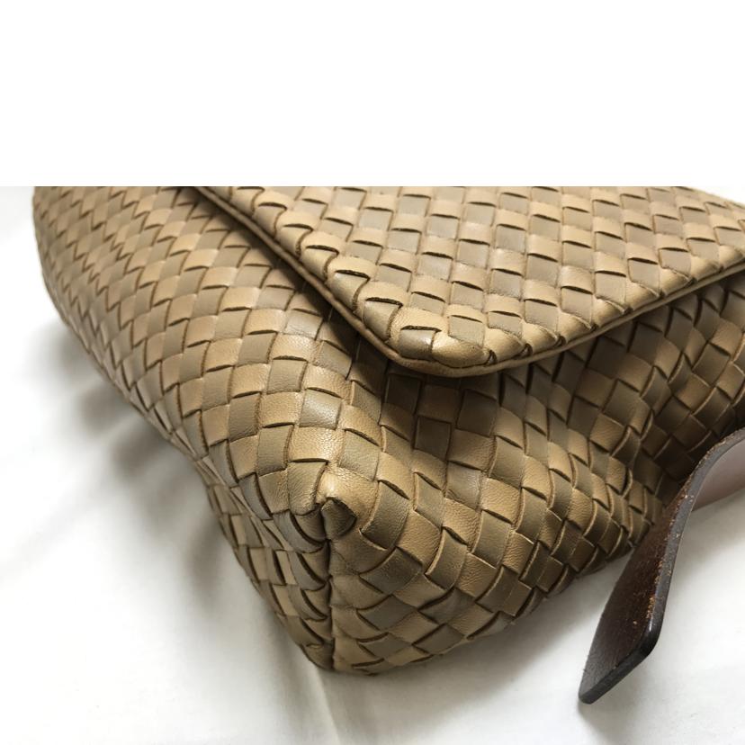 BOTTEGA VENETA ボッテガベネタ/イントレチャートショルダーバッグ/163971//V77*******/Bランク/51