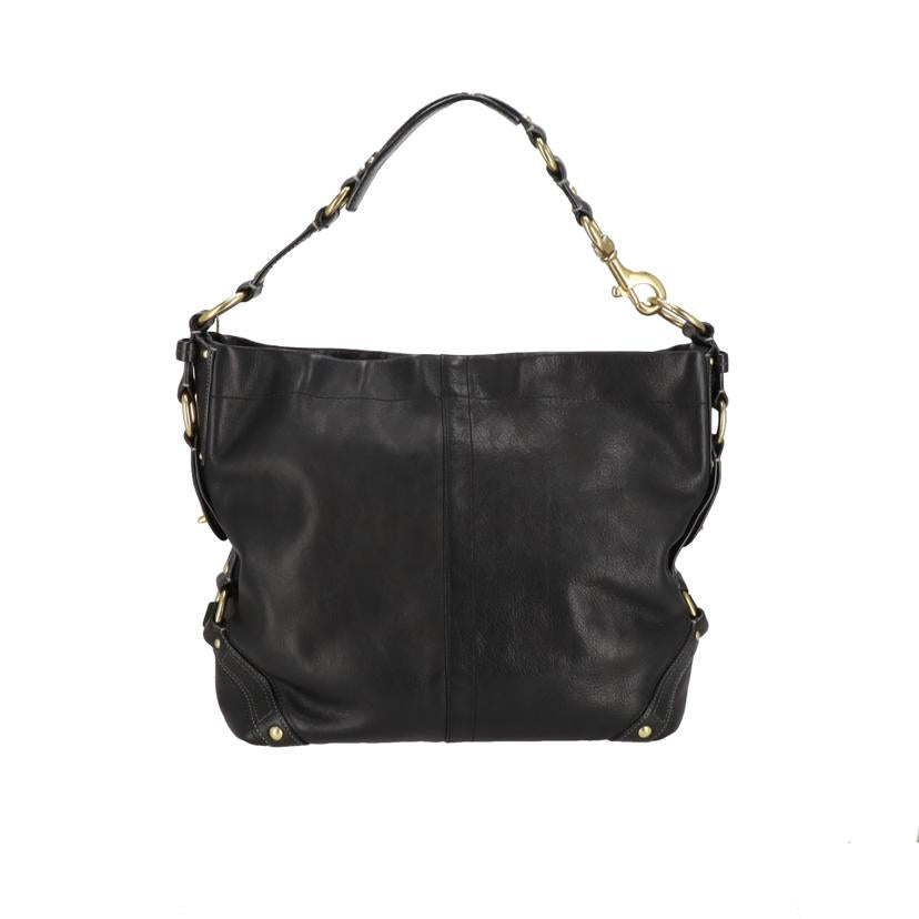 COACH コーチ/カーリー/レザーワンショルダーバッグ/ブラック/10616//J06**/Aランク/18