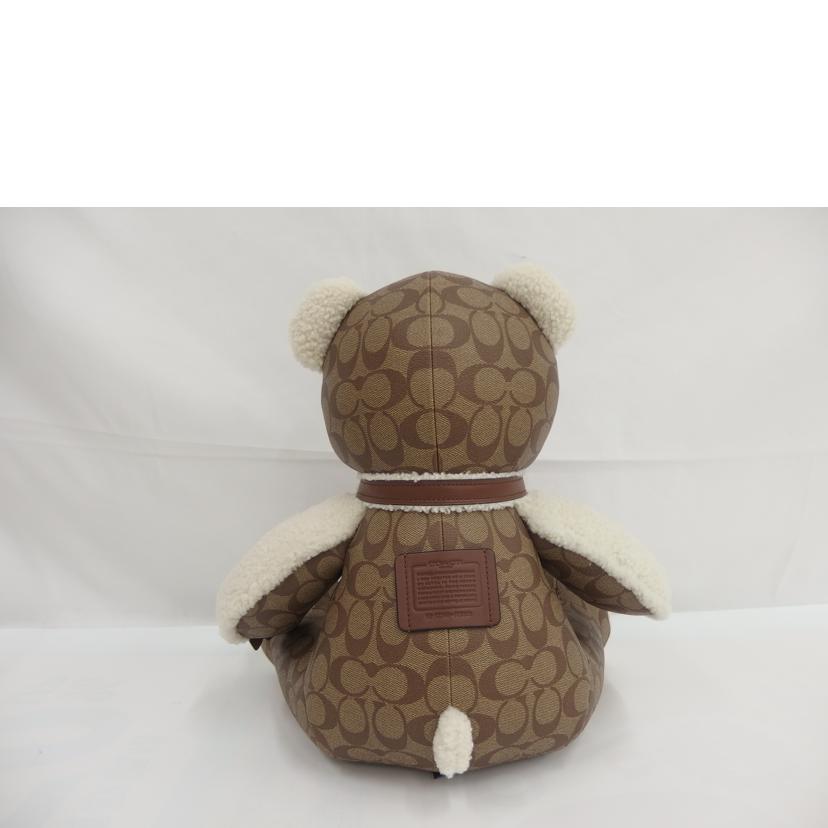 COACH コーチ/シグネチャーキャンバス/テディーベア/F75528//Aランク/82