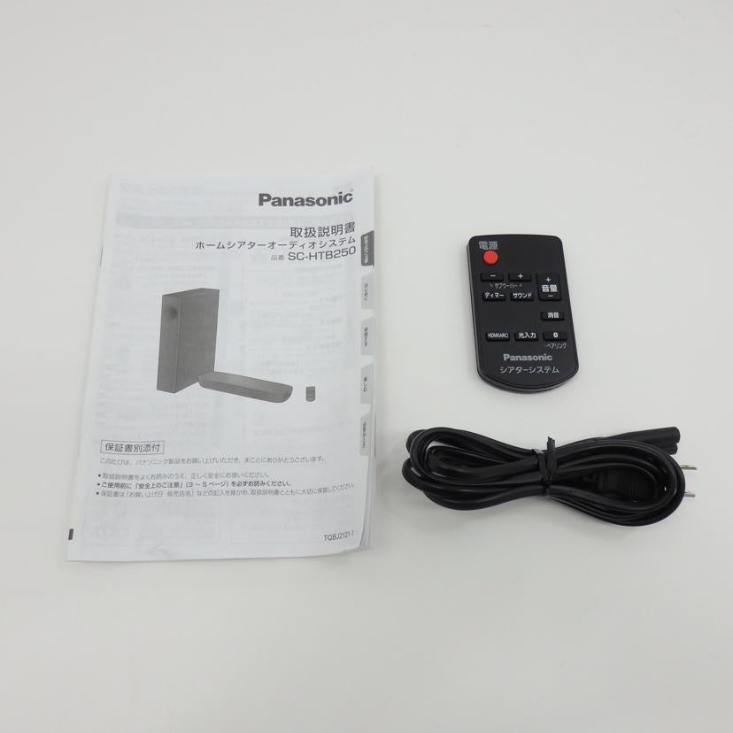 PANASONIC パナソニック/シアターバー/ SC-HTB250//Aランク/77
