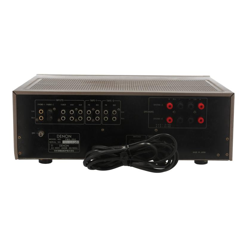 DENON デノン/プリメインアンプ/PMA-960//1110635/Bランク/69