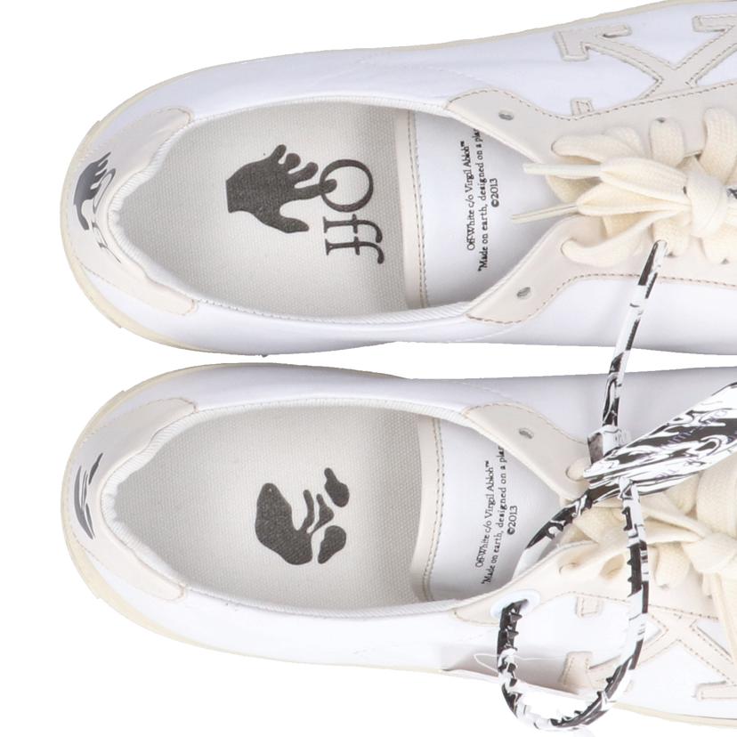 OFF-WHITE オフホワイト/レザーローカットスニーカー//ABランク/20