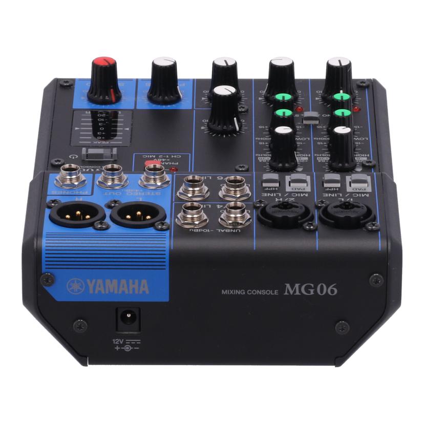 YAMAHA ヤマハ /ミキサー/MG06//21JGCY01035/Aランク/77