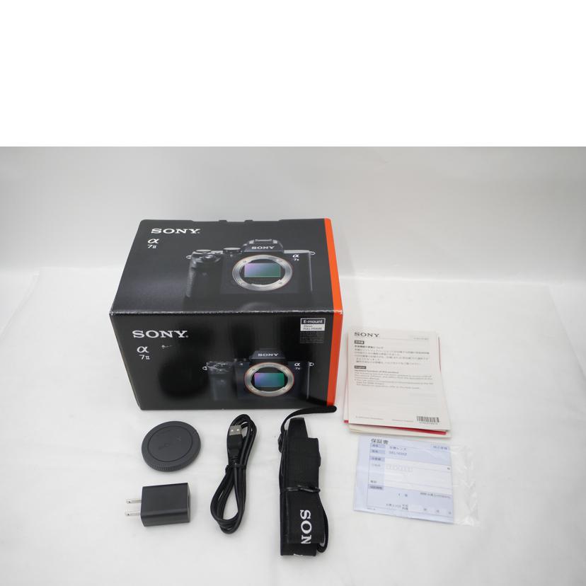SONY ソニー/α7 II/ミラーレス一眼レフカメラ ボディ/ILCE-7M2//3037656/ABランク/69