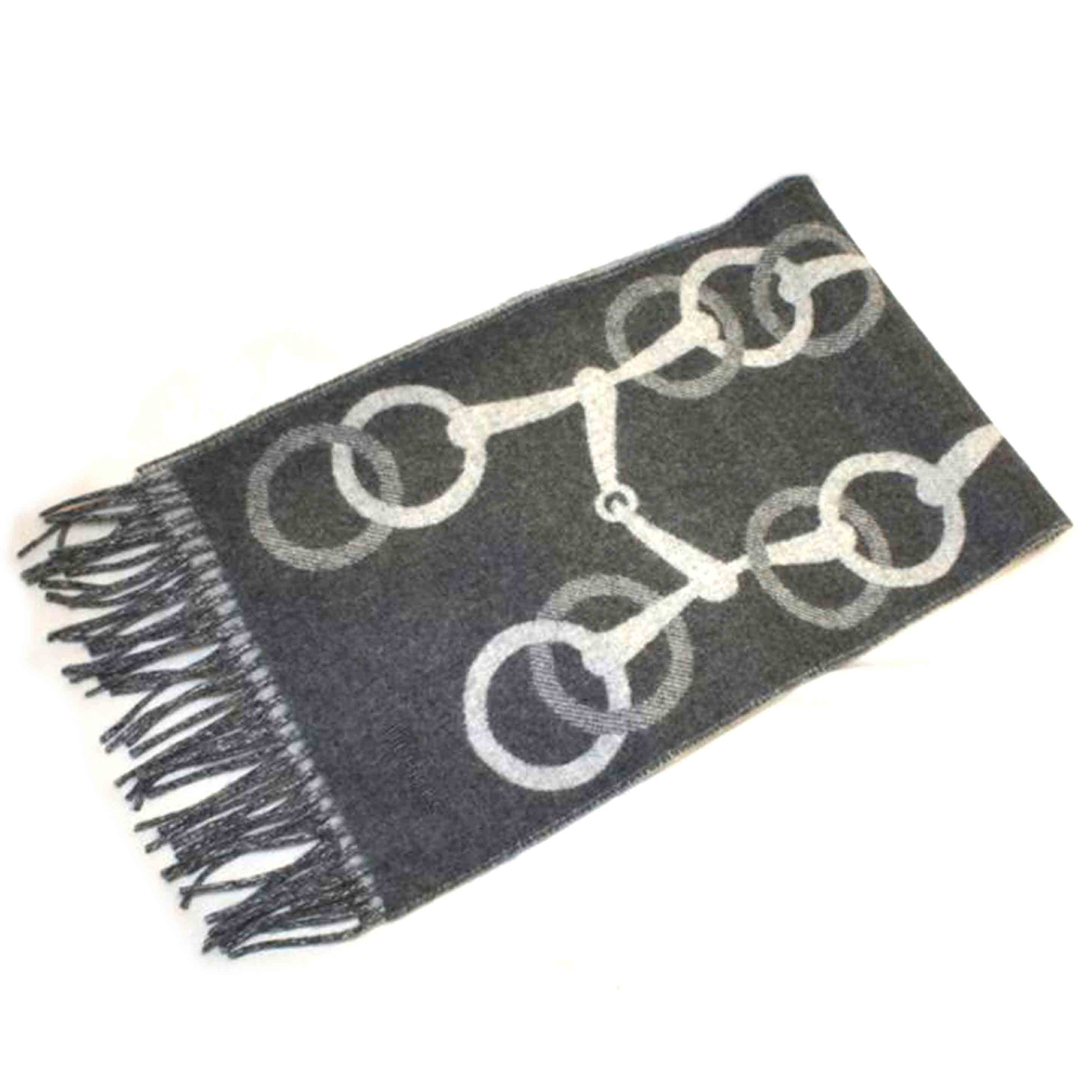 HERMES エルメス/エニーモール/カシミヤ100%マフラー//SAランク/92