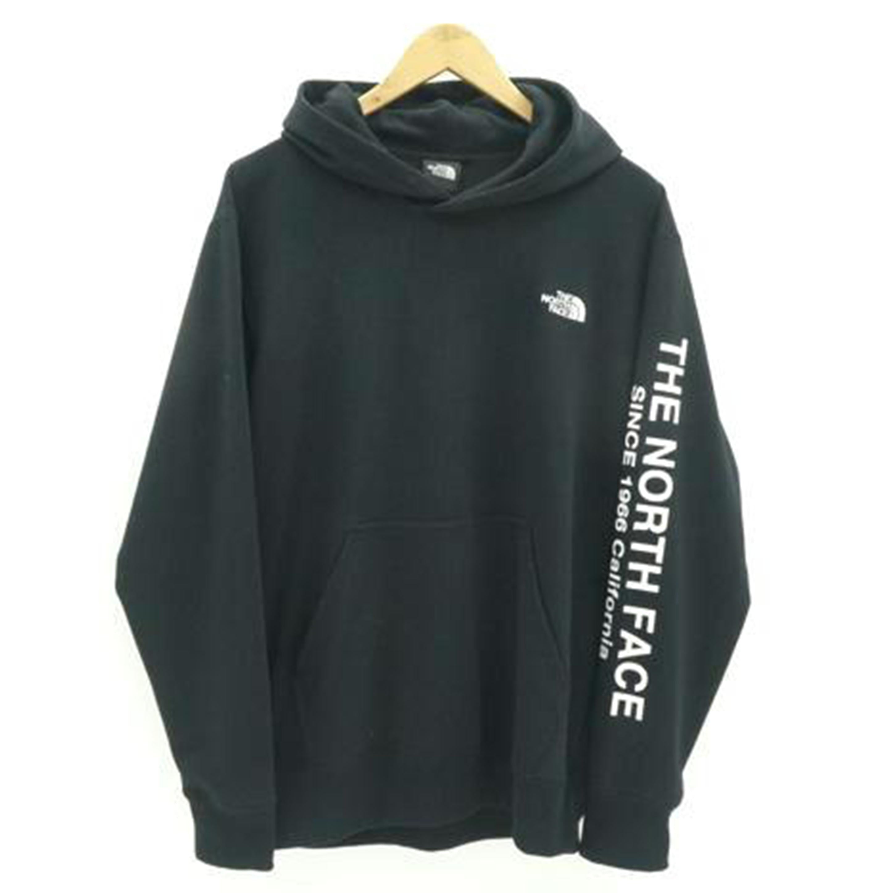 NORTH FACE ノースフェイス/袖ロゴフーディ/コットンパーカー/ブラック/NT62237A//ABランク/18