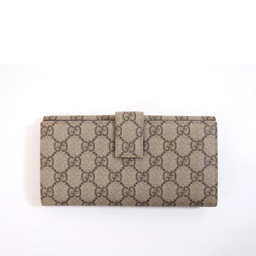 GUCCI グッチ/GGスプリームWホック長財布/212104//095*/Aランク/71