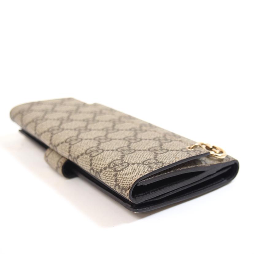 GUCCI グッチ/GGスプリームWホック長財布/212104//095*/Aランク/71