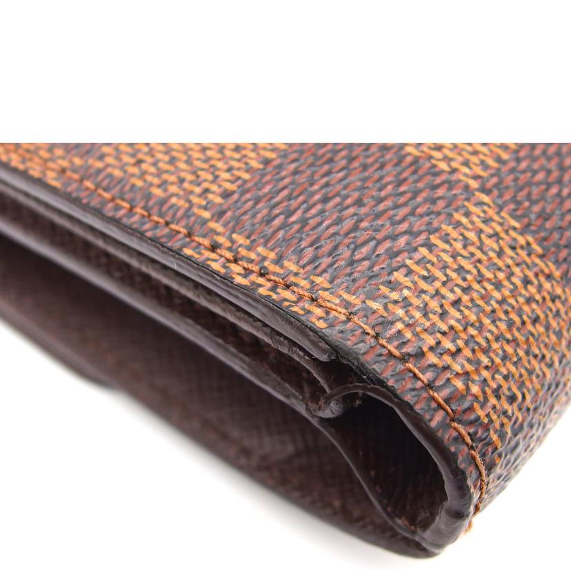 LOUIS VUITTON ルイ・ヴィトン/ポルトフォイユ・ジョイ/ダミエ/エベヌ/N60034//TN1***/ABランク/04