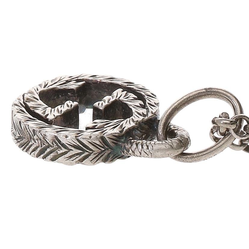 GUCCI グッチ/925インターロッキングGネックレス//☆503FI/ABランク/18