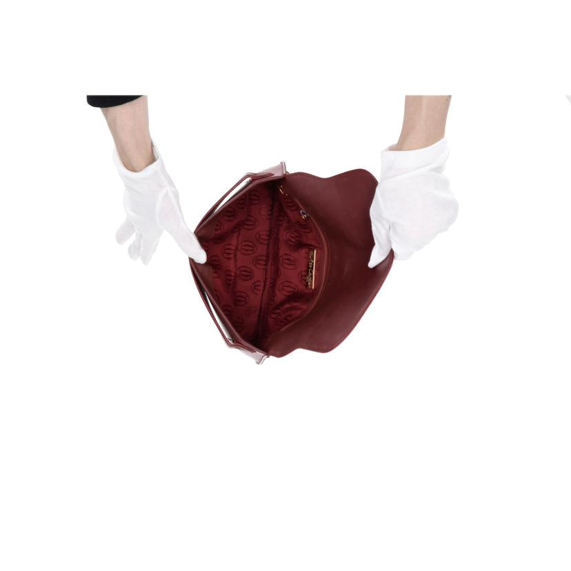 Cartier カルティエ/マストドゥカルティエ レザークラッチバッグ//ABランク/70