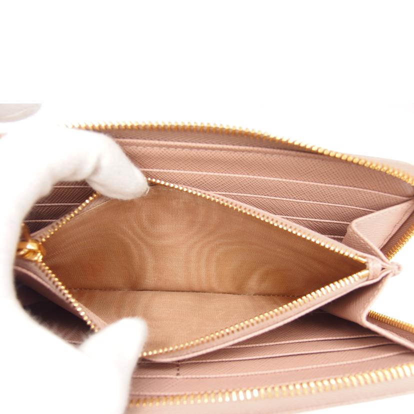 PRADA プラダ/サフィアーノ/ラウンドファスナー長財布/1ML506//Aランク/04