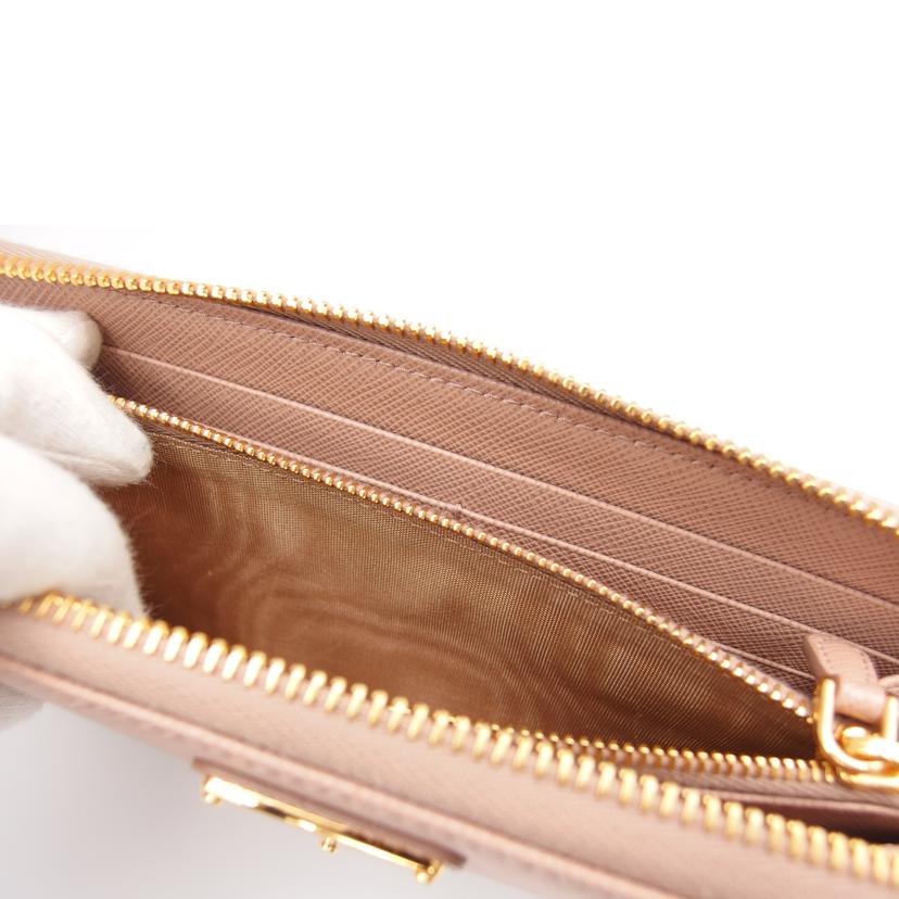 PRADA プラダ/サフィアーノ/ラウンドファスナー長財布/1ML506//Aランク/04