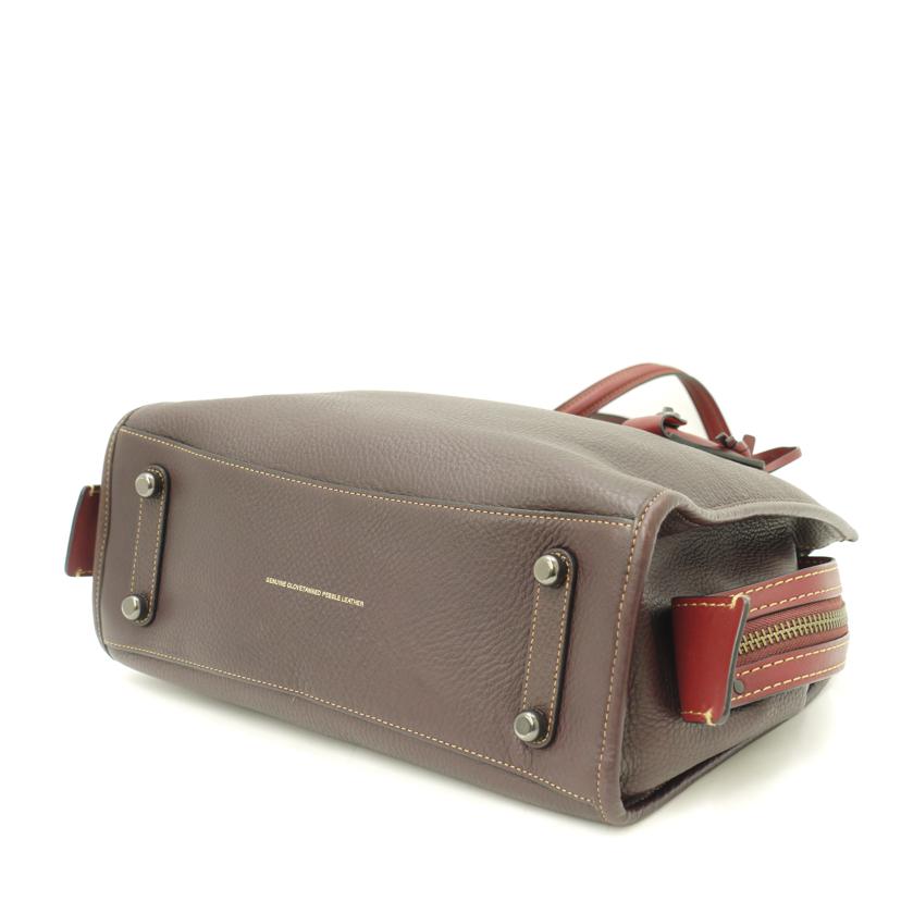 COACH コーチ/ローググラブタン2wayトート/ボルドー/38124//G17**/Aランク/69