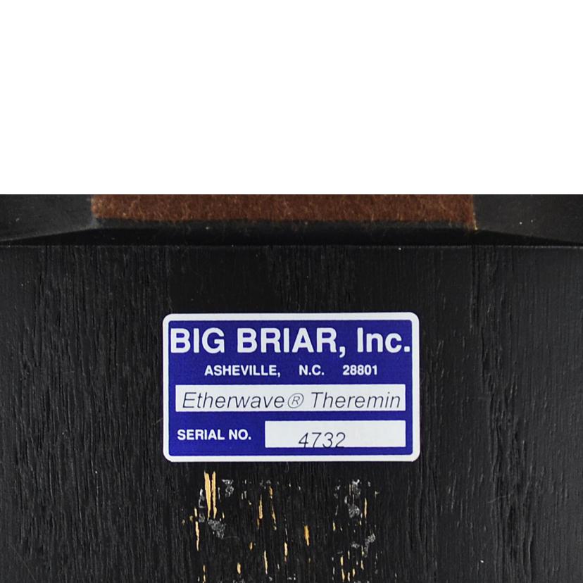 big briar moog ビッグブライア モーグ/テルミン/THERWAVE THEREMIN//ABランク/75