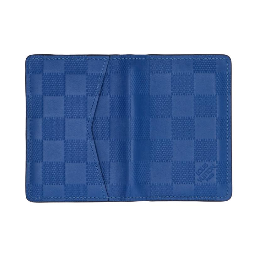 LV ルイヴィトン/オーガナイザードゥポッシュ/ダミエ・アンフィニ/N63204//Aランク/75