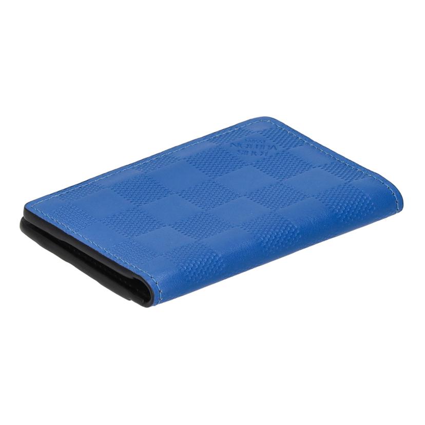 LV ルイヴィトン/オーガナイザードゥポッシュ/ダミエ・アンフィニ/N63204//Aランク/75