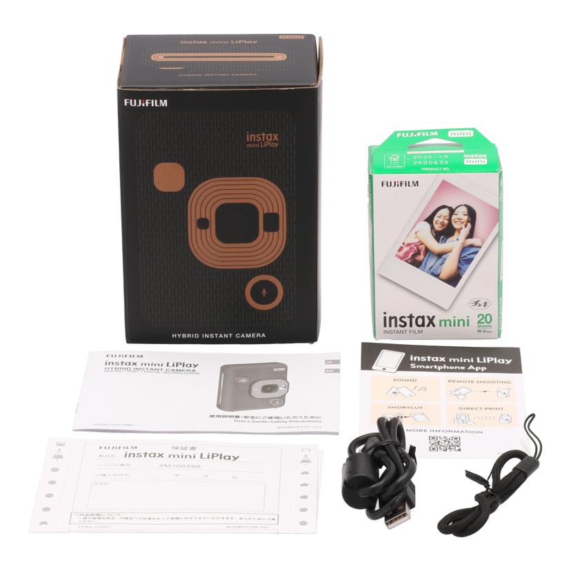 FUJIFILM FUJIFILM/インスタントカメラ/チェキ/intax mini LiPlay//3M100566/Bランク/05