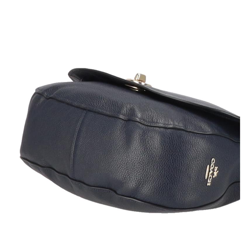 COACH コーチ/ターンロックホーボー/2WAYレザーバッグ/ネイビー/36762//H15**/ABランク/18