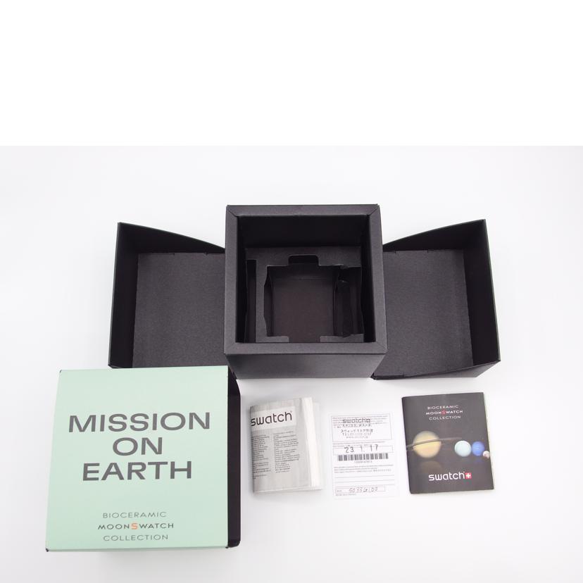 OMEGA オメガ/MISSION ON EARTH/Swatch/SO33G100//130********/ABランク/04