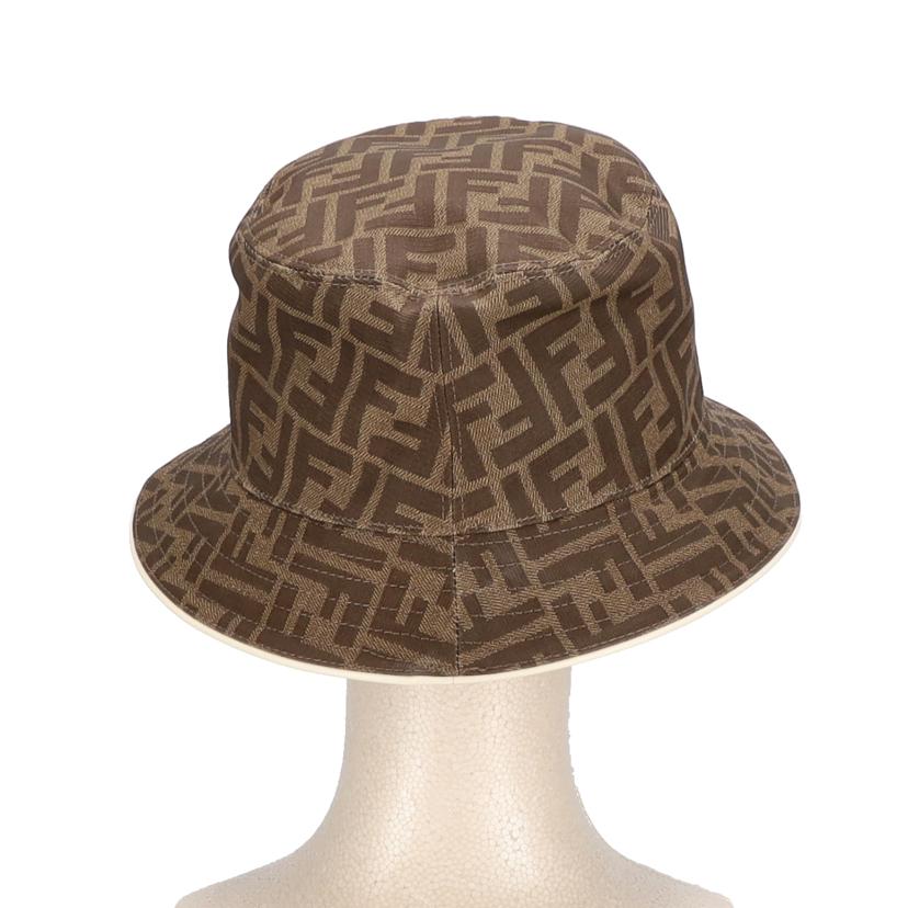 FENDI FENDI/ズッカ柄ファブリックバケットハット/FXQ697 AK6R M//650*****/ABランク/75