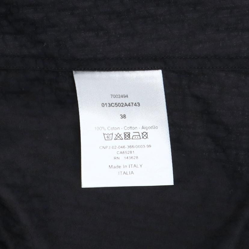 Dior ディオール/オブリークコットンジャガードシャツ/013C502A4743//サイズ:38/ABランク/91