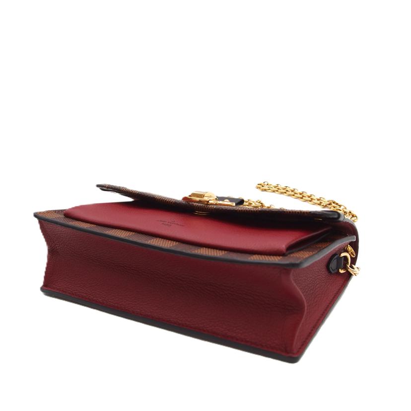 LOUIS VUITTON ルイ・ヴィトン/ポルトフォイユヴァヴァン/ダミエ・エベヌ/N60222//CA0***/Aランク/04