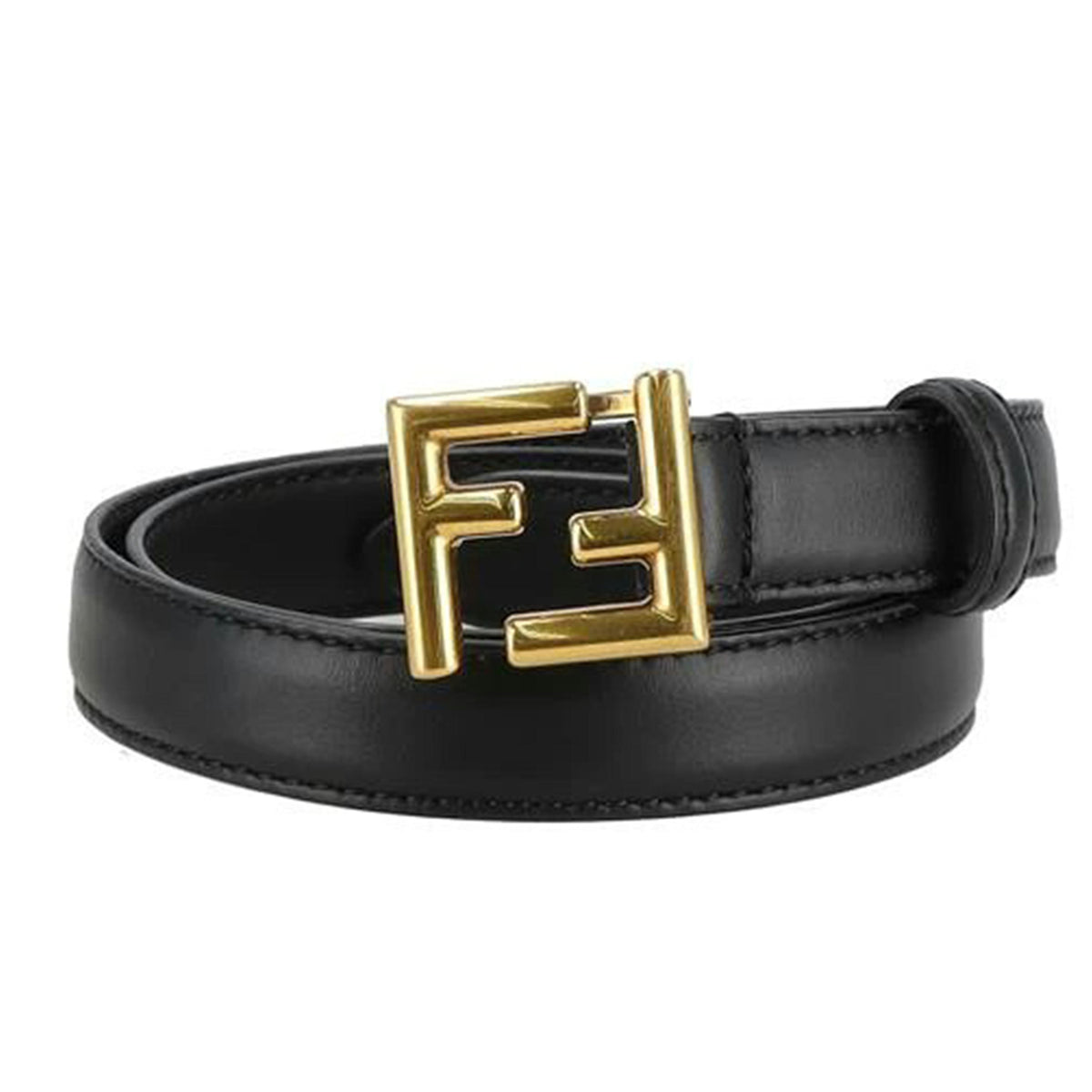 FENDI フェンディ/FFロゴレザーベルト/約~70cm//ABランク/75