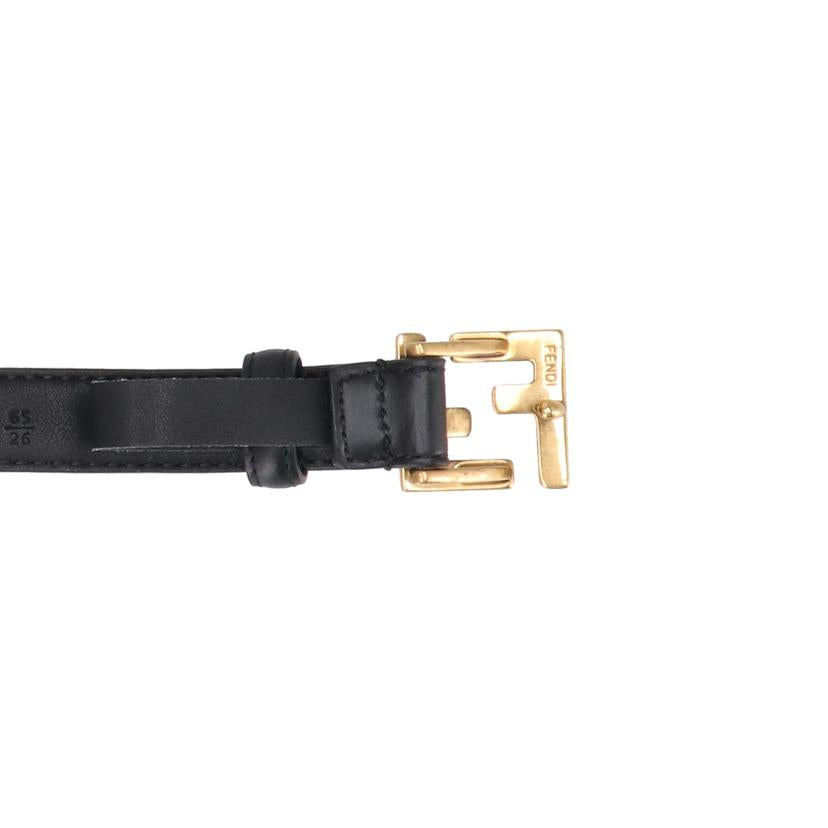 FENDI フェンディ/FFロゴレザーベルト/約~70cm//ABランク/75