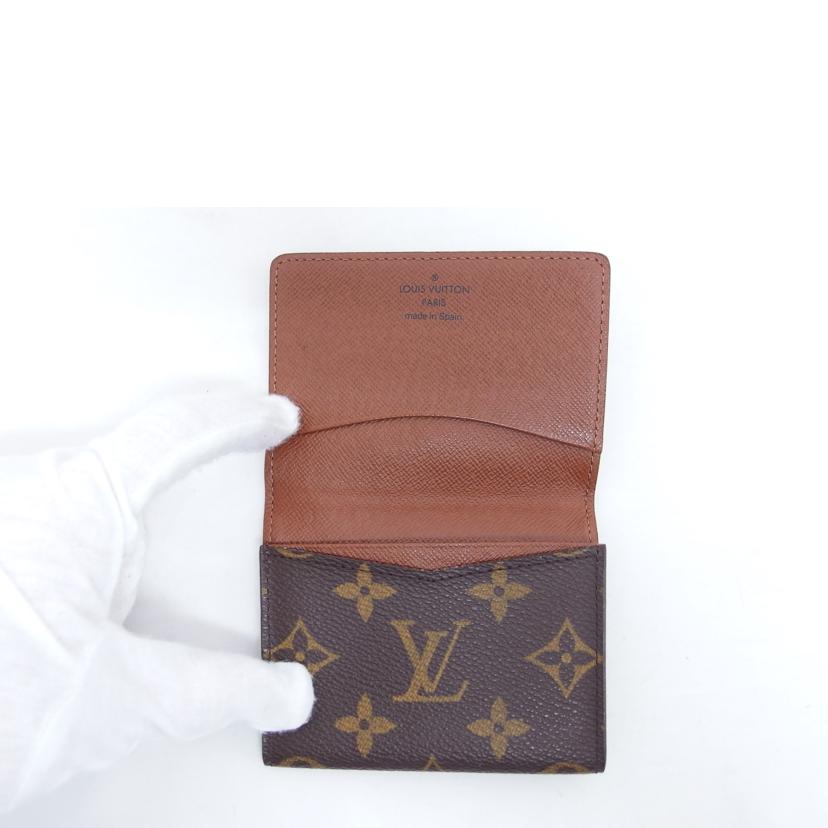 LV ルイ・ヴィトン/アンヴェロップ・カルトドゥヴィジット/モノグラム/M62920//CA1***/Aランク/18