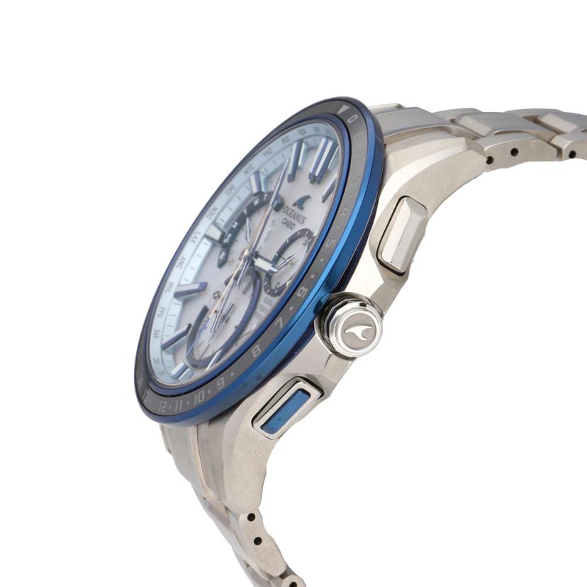 CASIO カシオ /オシアナス/GPSハイブリッド電波ソーラー/OCW-G12002AJF//G21*****/Aランク/37