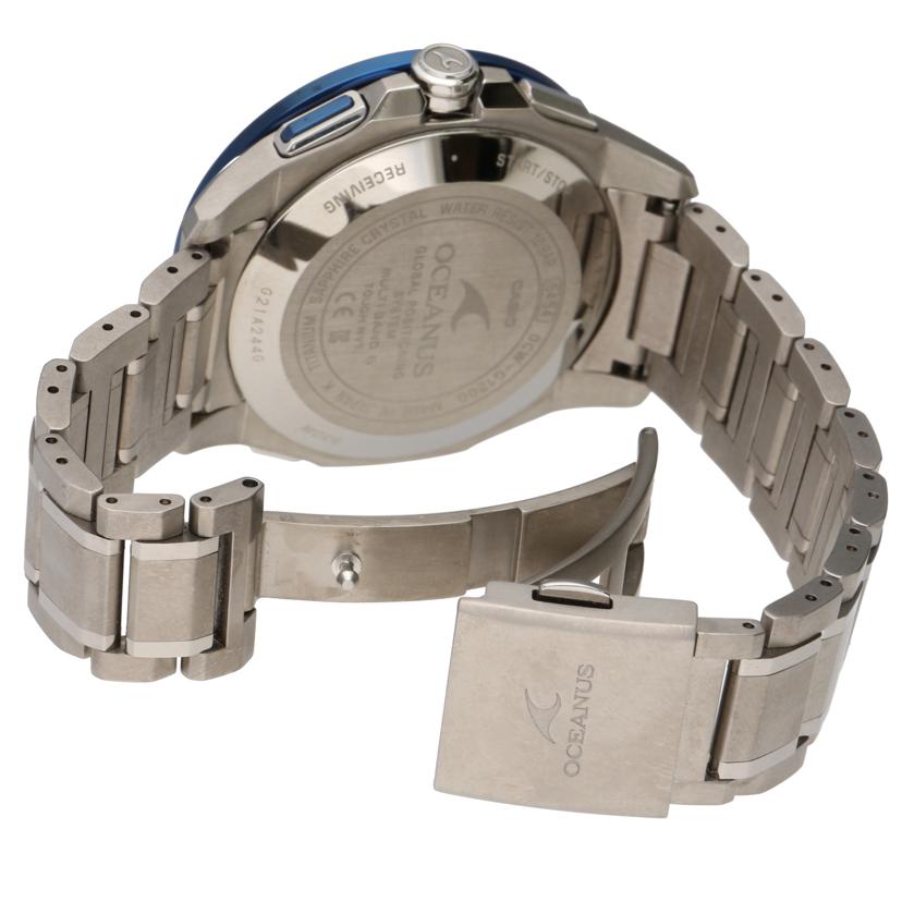 CASIO カシオ /オシアナス/GPSハイブリッド電波ソーラー/OCW-G12002AJF//G21*****/Aランク/37