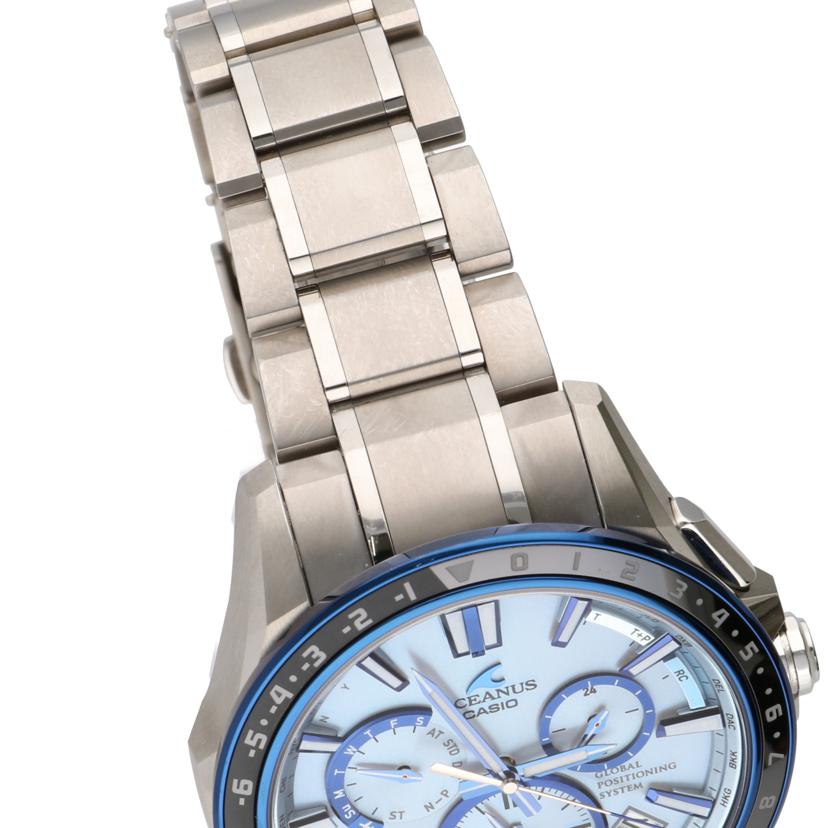 CASIO カシオ /オシアナス/GPSハイブリッド電波ソーラー/OCW-G12002AJF//G21*****/Aランク/37