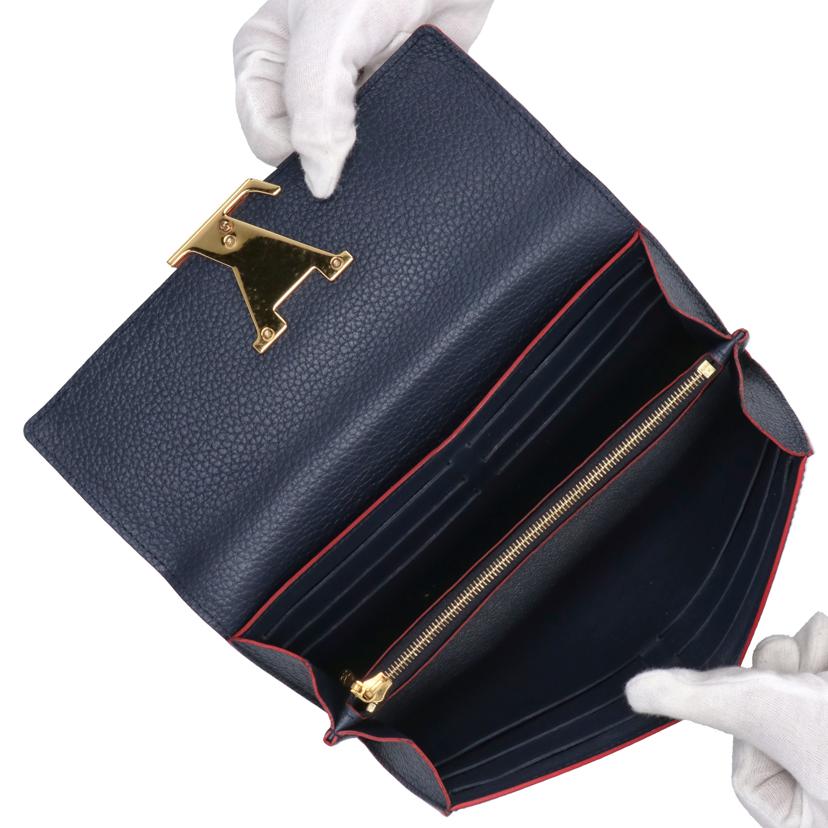 LOUIS VUITTON ルィヴィトン/ポルトフォイユ・カプシーヌ/マリーヌルージュ/M63739//MI0***/ABランク/70